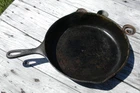 Vintage Wagner Ware No. 10 Cast Iron 11 3/4 Inch Skillet Frying Pan