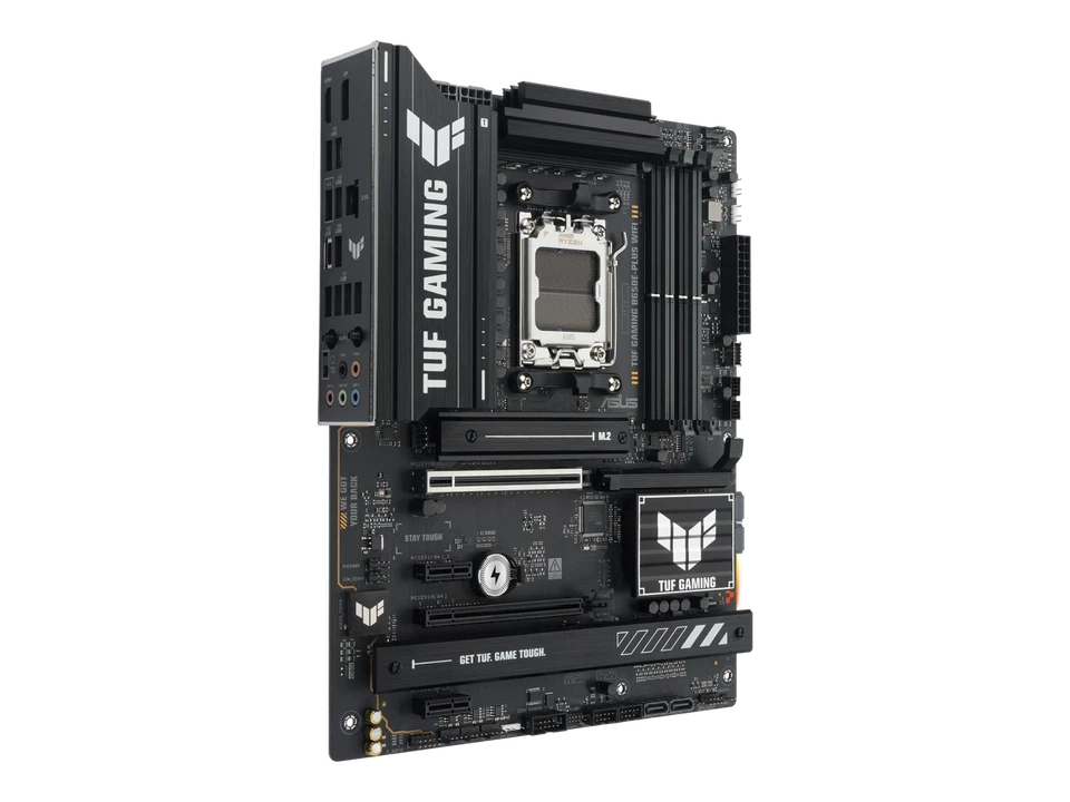 ASUS TUF GAMING B650E-PLUS WIFI AMD B650 ATX motherboard, 12+2+1 80A DrMOS power - Image 4 of 4