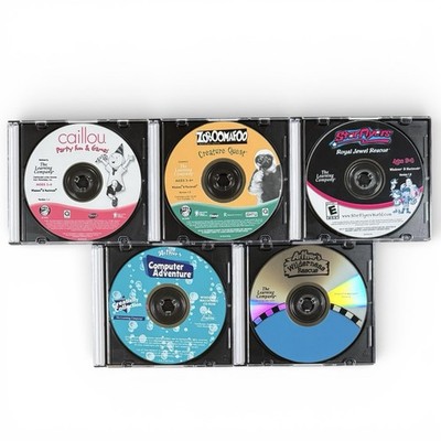 VTG Educational PC CD-ROM Interactive Games Lot of 5 for Windows/Macintosh