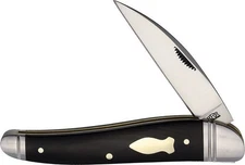 Rough Ryder Reserve Quillckiffe Folding Knife Black Micarta Handle - RRR021