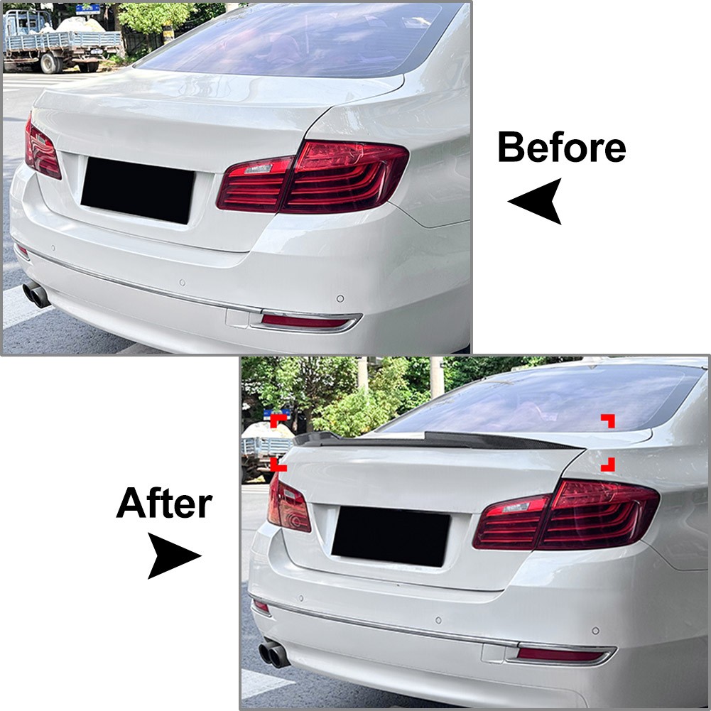Rear Trunk Spoiler Wing Lip Fit For BMW 5 Series F10 M5 Sedan 2011-2017 2012