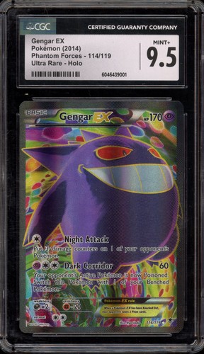 Pokemon Gengar EX XY Phantom Forces Full Art #114 CGC 9.5 - Picture 1 of 2