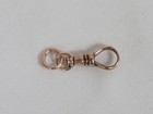 Antique 8-10K Rose Gold Pocket Watch Chain Dog Clip. 2.28g. Use or Scrap — photo 10