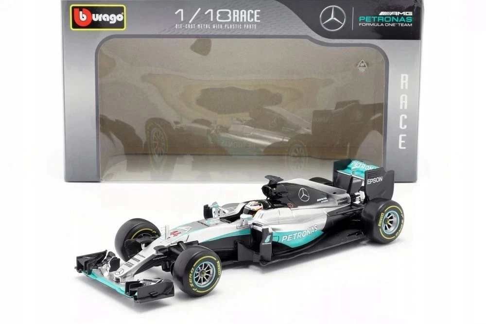 Mercedes-Benz Lewis Hamilton 1:18 Scale Diecast Formula 1 Cars for