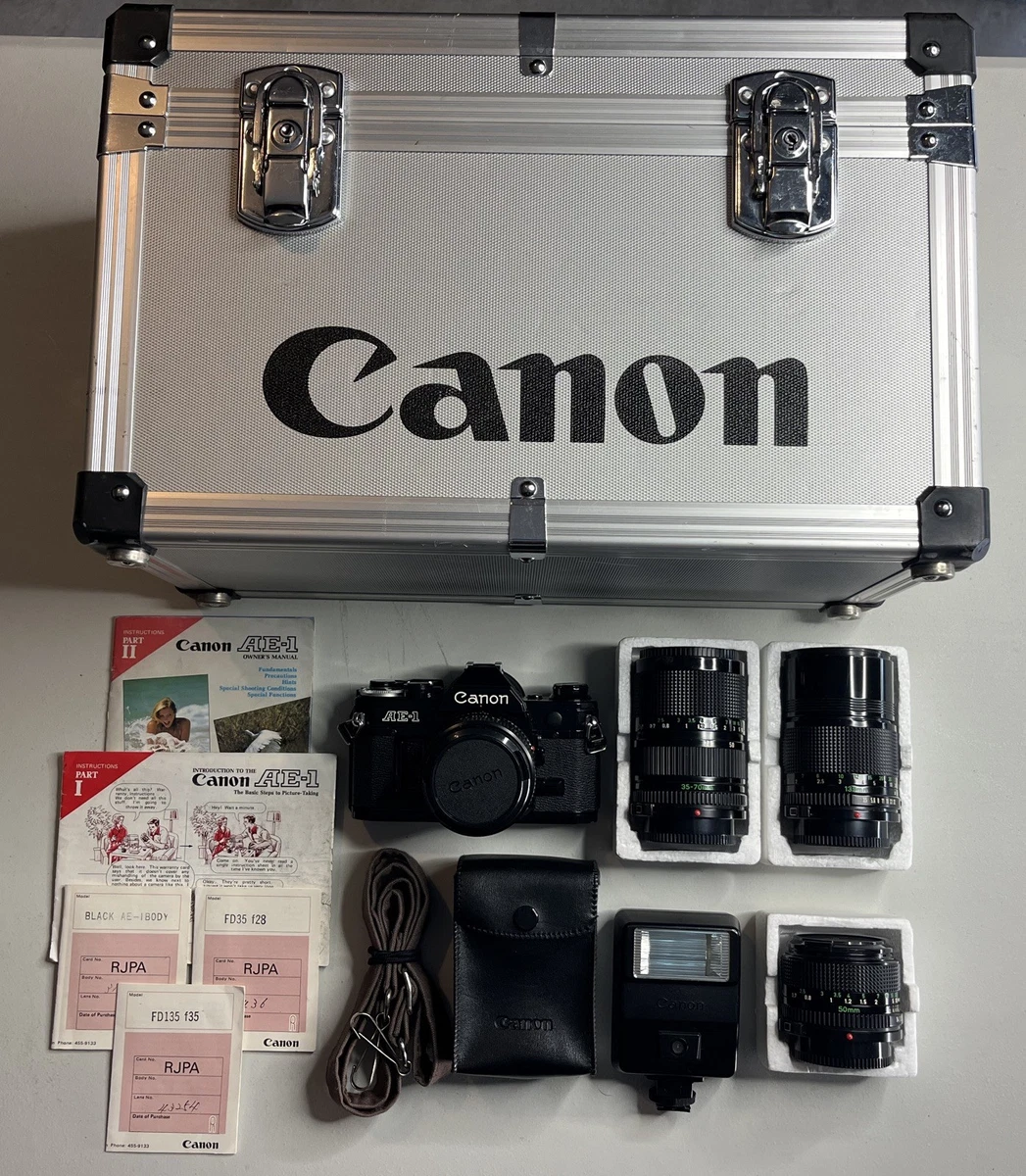 美品】キヤノン AE-1 TAMRON付 #2913762 Canon Ae 1 Black for sale | eBay
