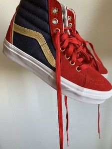captain marvel vans ebay