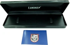 .LUMINOX HARD SHELL MENS WATCH DISPLAY BOX + BOOKLET