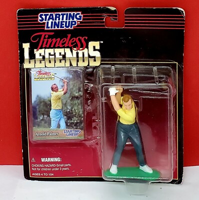 1995 Tonka Starting Lineup Timeless Legends ARNOLD PALMER Figure w/ Sports Card