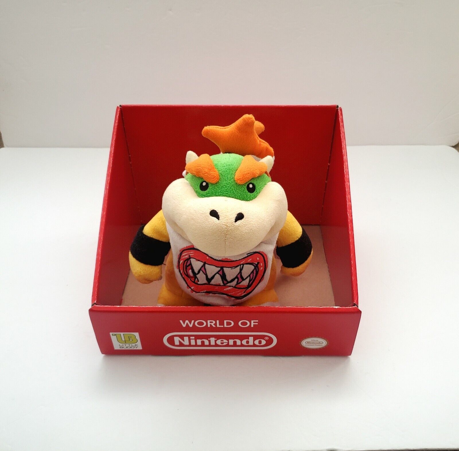 Super Mario Bros Bowser Jr. 9 Plush Little Buddy - ToyWiz