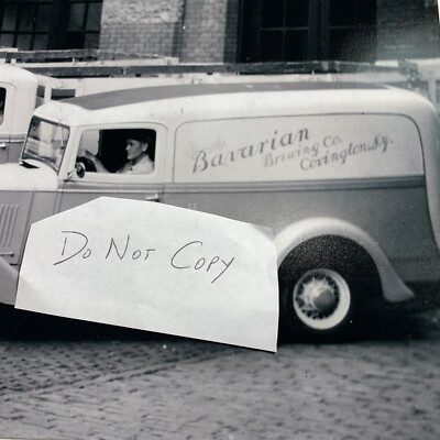 Bavarian Beer Delivery Truck Reprint Photo Covington Kentucky Near Cincinnati
