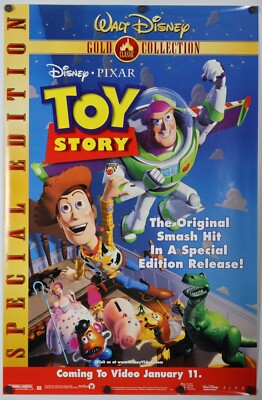 Toy Story - original movie poster Video 27x40 - unique image | eBay