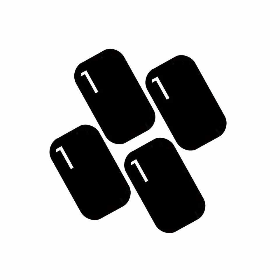 Placas de fósforo tipo Apixia Scanx Gendex para escáner todos los tamaños 0, 1 y 2 EE. UU. 4/pk Foto 4 de 4