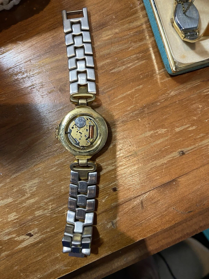 Vintage JAG Quartz Two Tone Women’s Watch Excellent - image 3 of 4