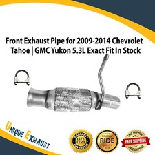 Front Exhaust Pipe for 2009-2014 Chevrolet Tahoe | GMC Yukon 5.3L Exact Fit