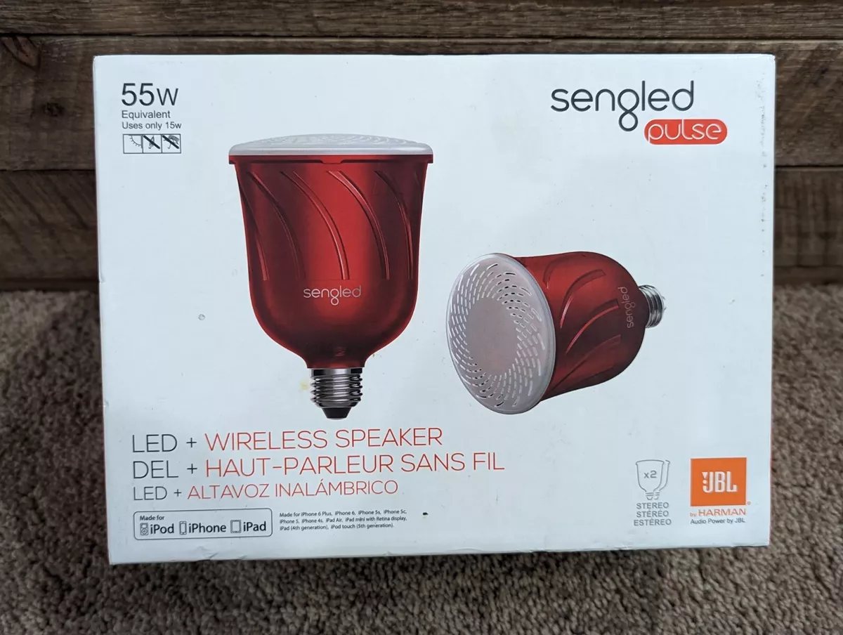Sengled pulse dimmable led light with wireless bluetooth speakers online
