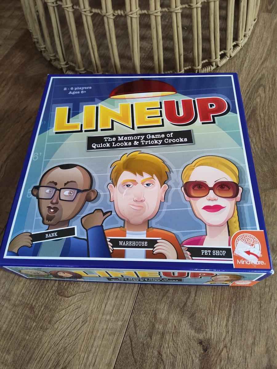 MindWare LineUp Board Game Opened but Contents for sale online