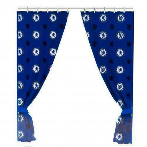 Chelsea FC Curtains 66' x 54' - Football Club New Gift Official License