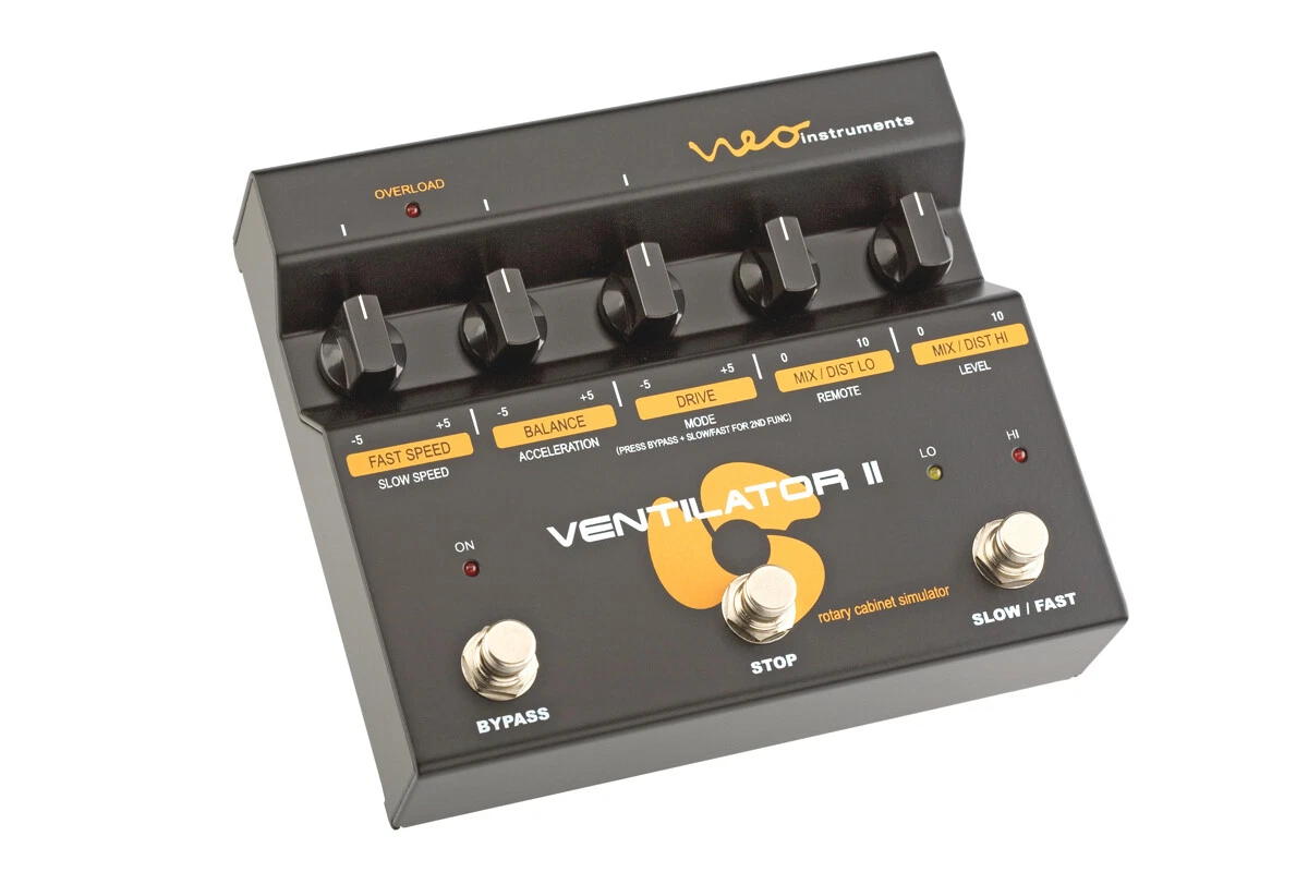 Neo Instruments Ventilator II Keyboard Effects Pedal Rotary