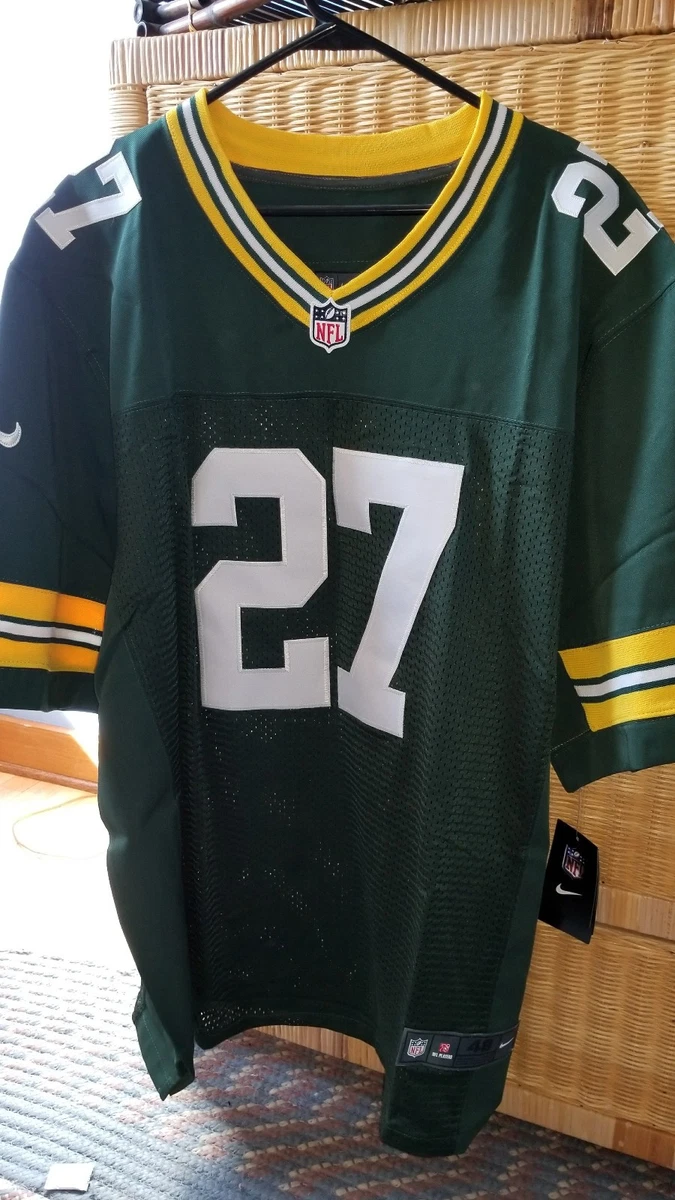 Nike Green Bay Packers No24 Josh Jones Green Team Color Men's Stitched NFL Limited Tank Top Jersey