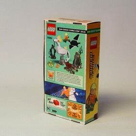 Rare #SAMPLE printing LEGO SDCC 2018 Super Heroes DC Aquaman and Seahorse(75996)