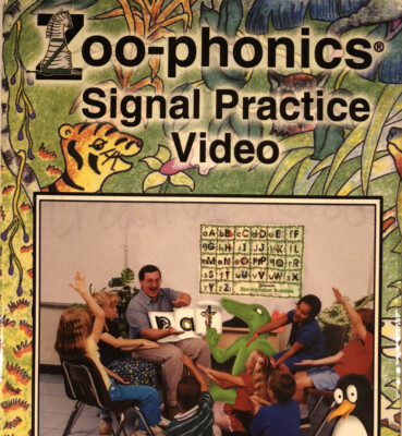 A Zoo-Phonics Signal Practice Video VHS-TESTED-RARE VINTAGE-SHIPS