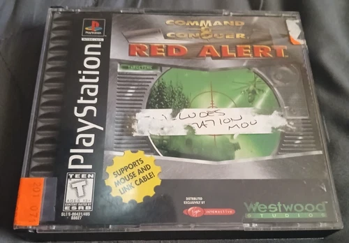 Command & Conquer: Red Alert (Sony PlayStation 1, 1997) CIB