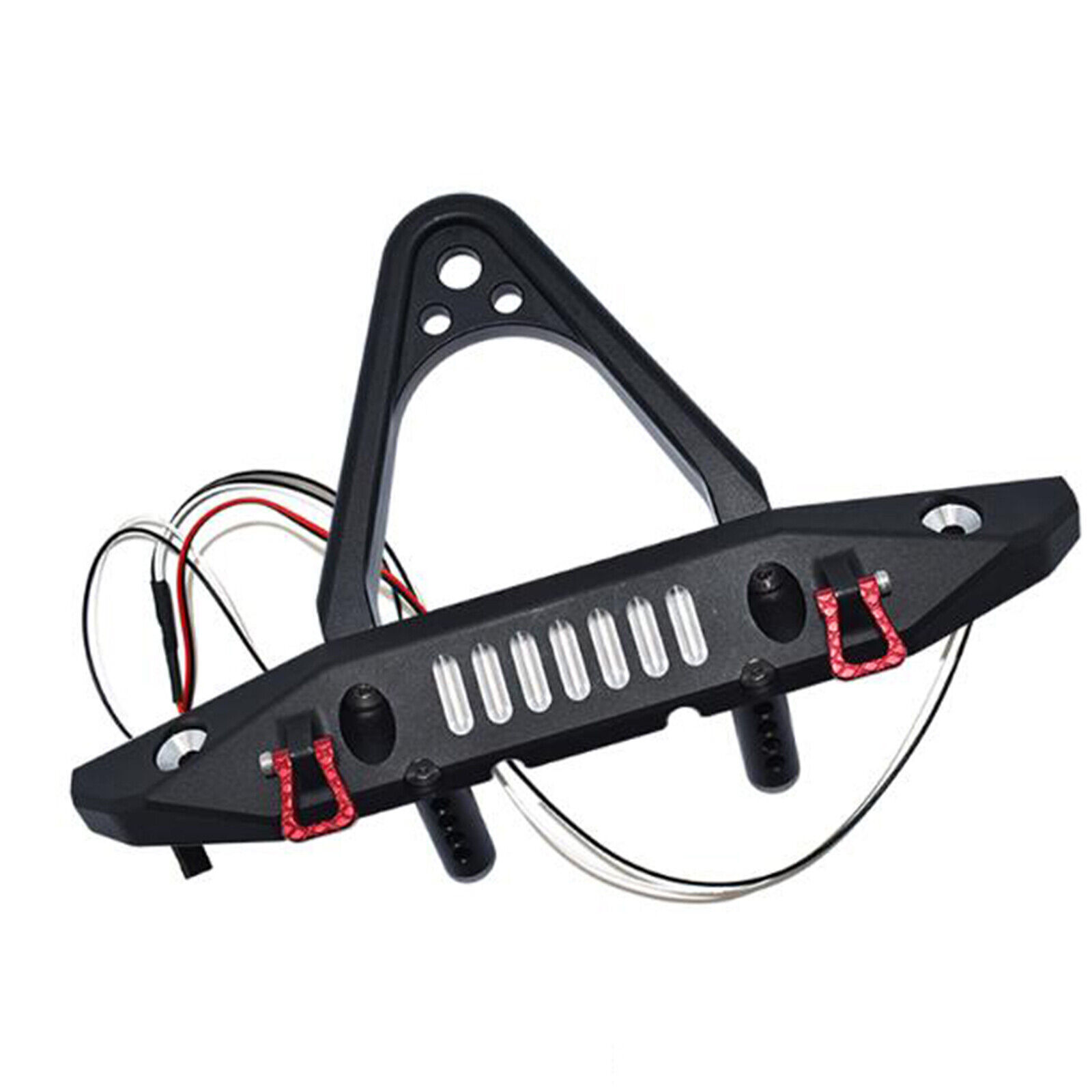 Aluminum Front Bumper U Type Hook for AXIAL 1/6 SCX6   JLU RC Car Upgrade Kit