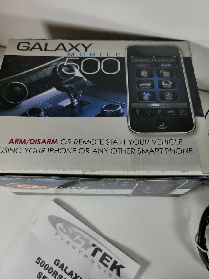 GALAXY MOBILE 500 Smart Phone Arm/Disarm, Remote Start: harness only, As-Is - Image 4 of 4