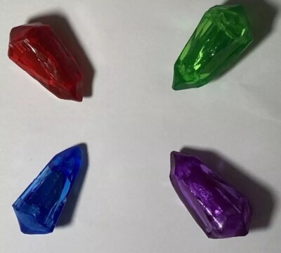 Disney's Star Wars Galaxy Edge Dok Ondar Savi s Workshop Kyber Crystal Set Of 4!