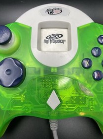 Sega Dreamcast DC Clear Emerald Green Controller HKT-7700&nbsp;OEM Clean - TESTED Wit