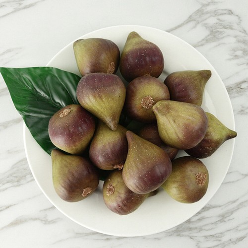 5 Pcs Fig Model Child Lifelike Fruit and Vegetable Faux Pomegranate Decor - Picture 9 of 12