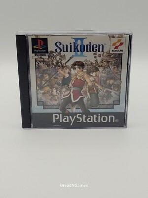 Suikoden II 2 CIB mit Anleitung Playstation 1 Ps1 -Sehr guter Zustand-
