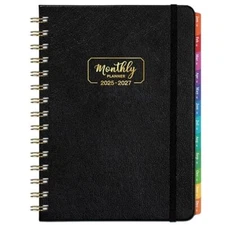 Monthly Planner 2025-2027 - 3 Year Monthly Planner from January 2025 to 