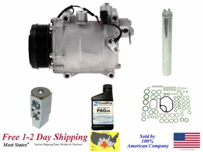 New A/C AC Compressor Kit For 2012-2015 Honda Civic (Model Si 2.4L only)