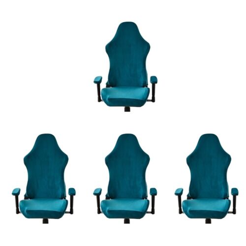 4 Sets Stretch Chair Slipcovers Gaming Chair Cover for Office