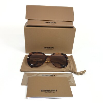 Burberry Women’s B 4373 U 3316/13Tortoiseshell cats eye Brown Gradient w/case Burberry Brown Gradient Cat Eye Ladies Sunglasses BE4373U  main image 3