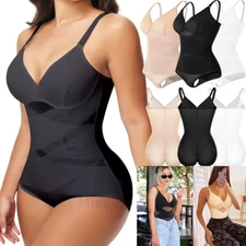 Women Firm Tummy Control Full Body Shaper Slimming Bodysuits Shapewear Trainer