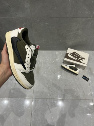 Air Jordan 1 Low X Travis Scott ‘Medium Olive’ SP UK5  ✅