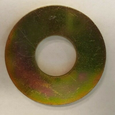 #ad #ad 5 16 Grade 8 USS Flat Washers Yellow Zinc 100 Pieces $6.18