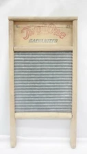 Carolina Washboard Co Raleigh NC TWO IN ONE Washboard 24" x 12" TF