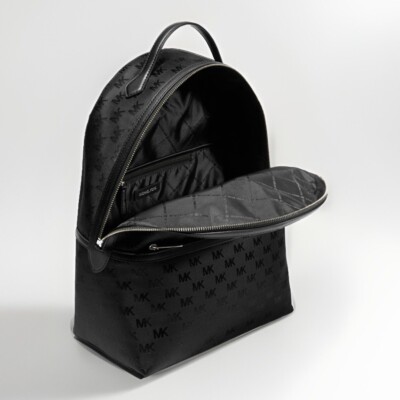 Michael Kors Sheila Backpack In Black NWTS! Sheila Medium Signature Logo Backpack in BLACK - Sale  main image 4