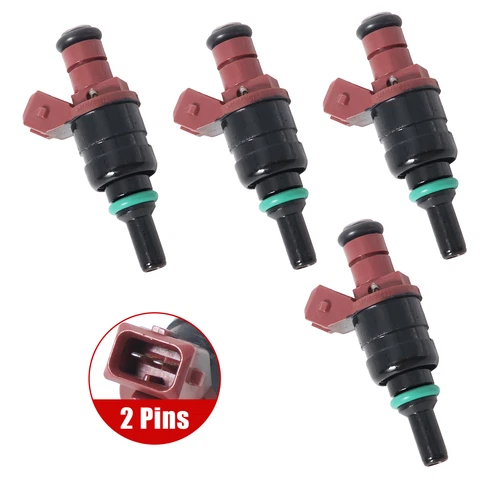 Set 4 Fuel Injector For Mercedes-Benz W203 CL203 S203 C209 W211 S211 R171 1.8L - Picture 1 of 5