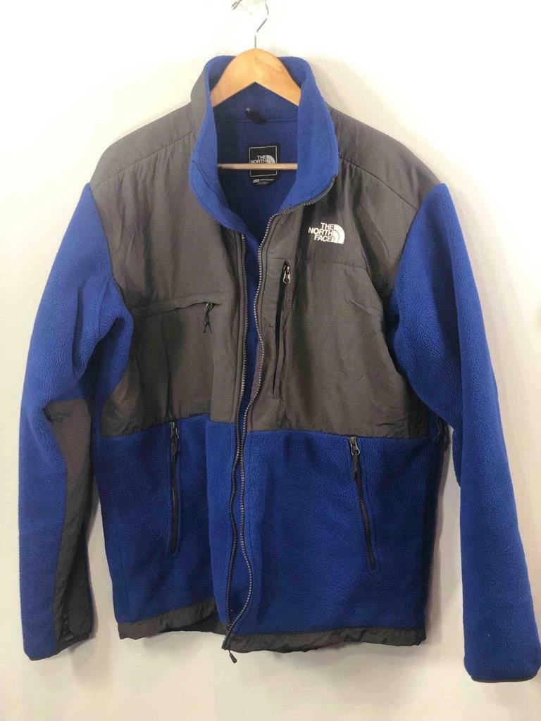 NORTH FACE Men's Polartec Fleece Jacket in Blue & Black Size XL