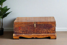 19th Century Indo-Portuguese Goa Painted Trunk