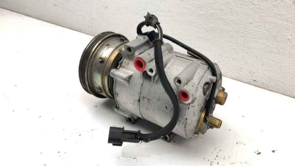 91-93 Galant Vr-4 Ac Compressor Air Conditioner Pump Mt Manual Trans 2.0l Turbo - Image 2 of 4