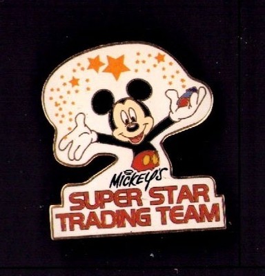 Disney 18807 Mickey's Super Star Trading Team Mickey Mouse Pin
