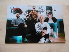 Landmvrks band autographs signed 20x30 cm picture