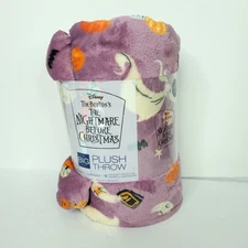 Kohls The Big One The Nightmare Before Christmas Oversized Plush Throw 5ft x 6ft