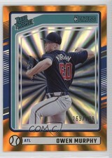 2024 Panini Donruss Rated Prospects Orange Laser 269/299 Owen Murphy #190 1n5f