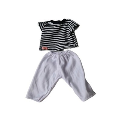 Our Generation 2-teiliges gestreiftes Outfit - Top & Hose - passt 18'' Puppen - nur Outfit